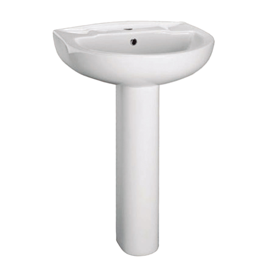 Kit para baño con lavamano de pedestal
