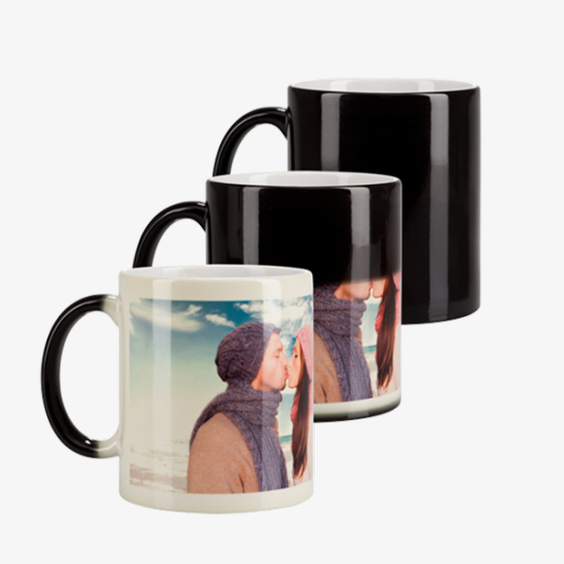 Taza mágica con brillo