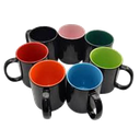 Taza mágica con color interior 11 oz color rojo