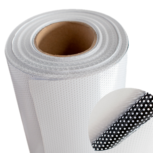 Vinilo microperforado blanco