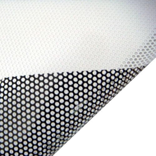 Vinilo microperforado blanco