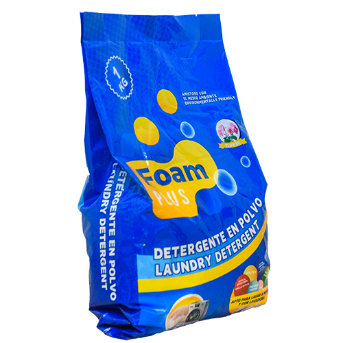 Detergente en Polvo Foam Plus (1kg)