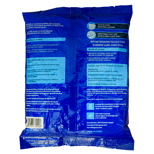 Detergente en Polvo Foam Plus (500g)