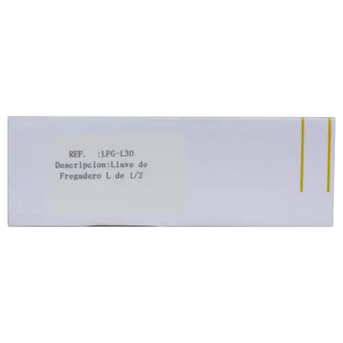 Llave de fregadero L de 1/2