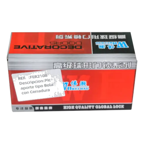 Picaporte tipo Bola con Cerradura