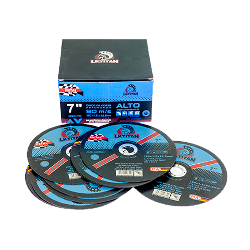 Disco de Corte Metal- 7"X1/16"X7/8"-Q7