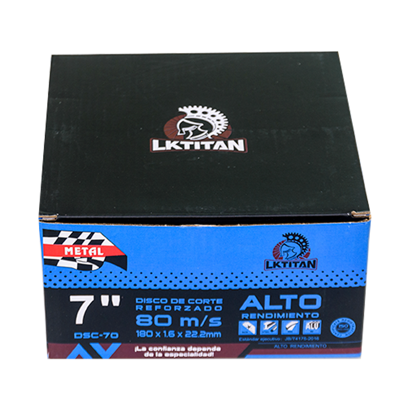 Disco de Corte Metal- 7"X1/16"X7/8"-Q7
