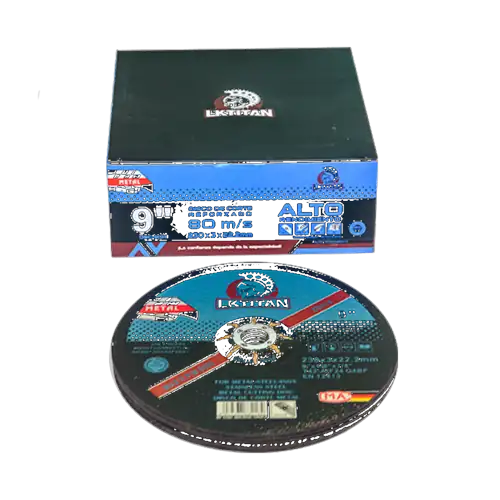 Disco de Corte Metal  Convexo 9´´ 230x3x22