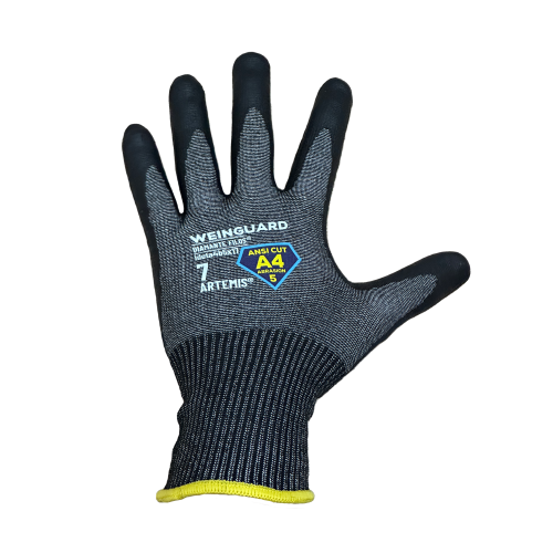 Guantes de Corte color gris recubierto de Nitrilo A4 Talla 7