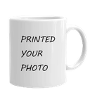 Taza blanca de ceramica