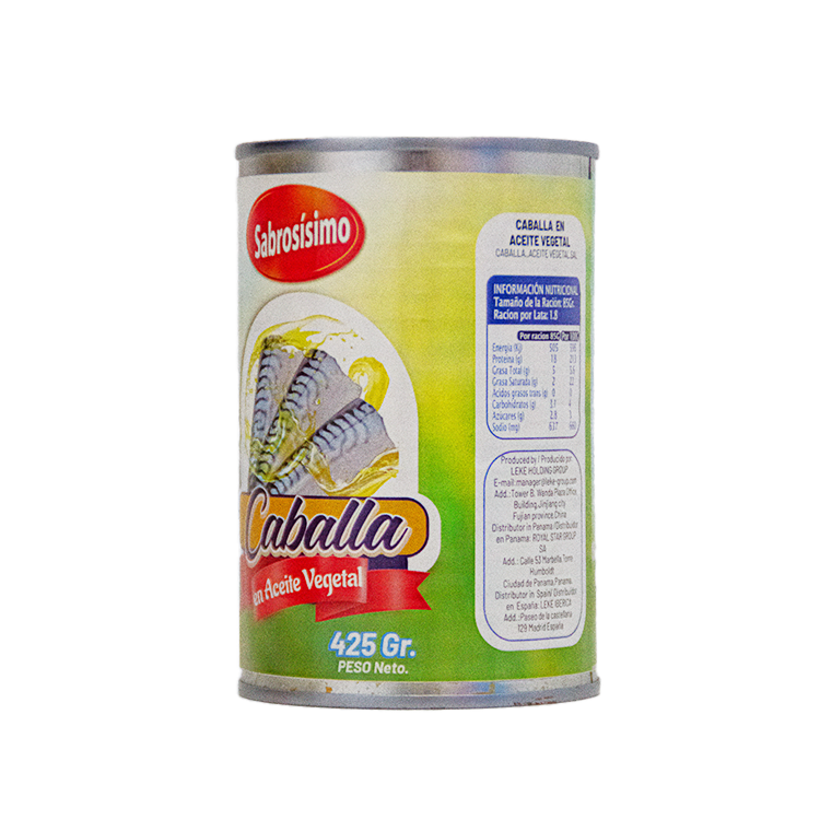 Caballa en aceite 425g