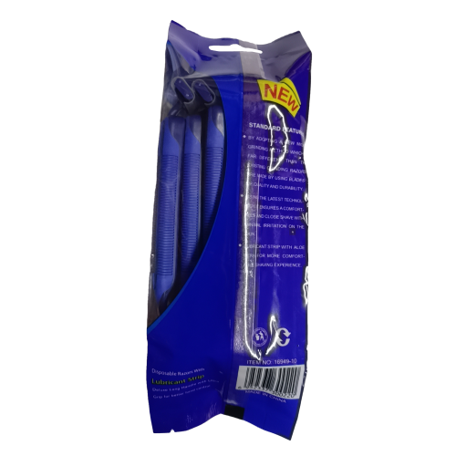 Máquina de afeitar doble hoja pack 10 unidades