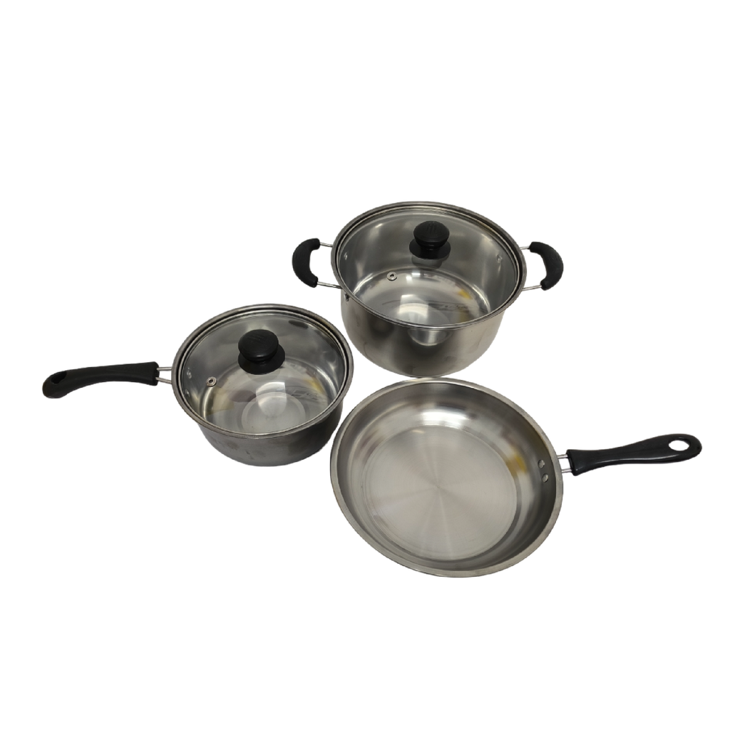 Kit de Cocina eléctrica infrarroja + Set de 3 Ollas