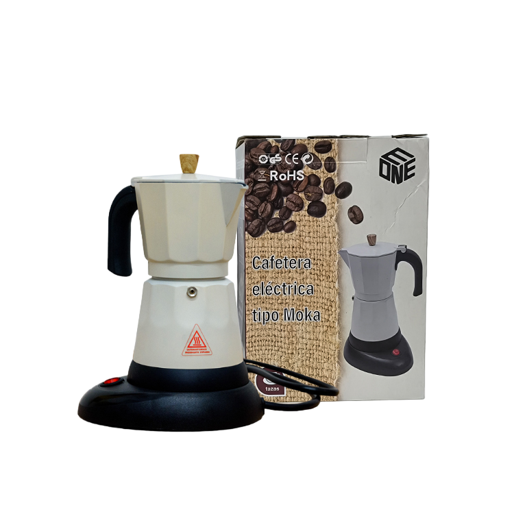 Cafetera eléctrica 6 Tazas