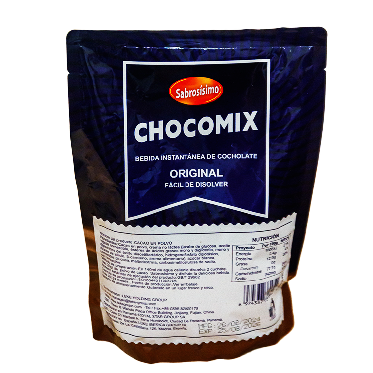 Bebida instantánea sabor Chocolate 500g