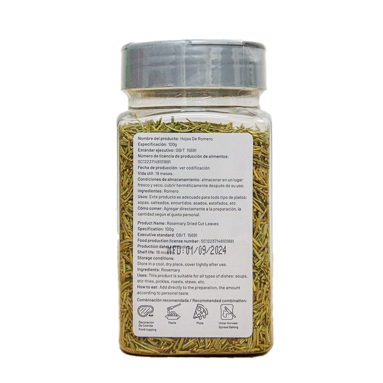 Hojas de Romero100g (pomo)
