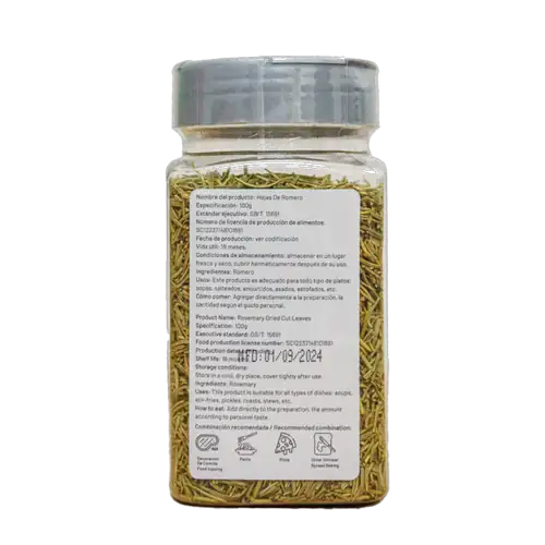 Hojas de Romero100g (pomo)