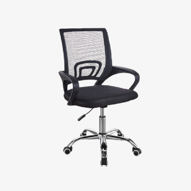 Silla de Oficina negra de malla Ergonómica