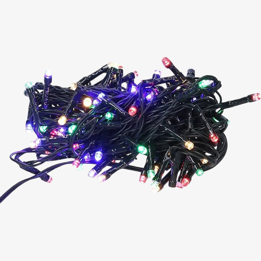 Luces de Navidad Multicolor, 10m, Modernas