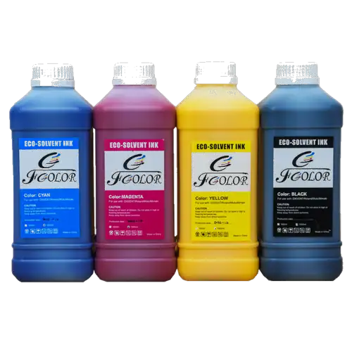 Set de tintas ecosolventes (4 colores)