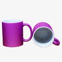Taza 11 oz  brillante de color Rosado para sublimar