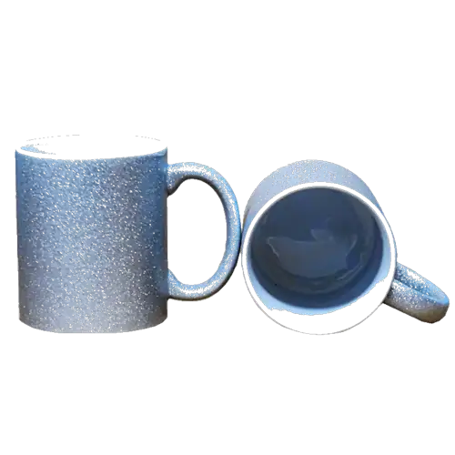Taza 11 oz  brillante de color Gris para sublimar