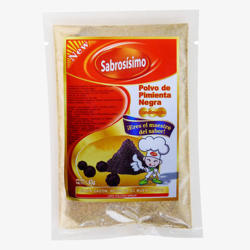 Pimienta negra en polvo (43g)