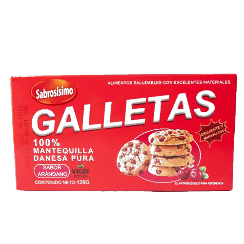 Galletas con pepitas de arándano