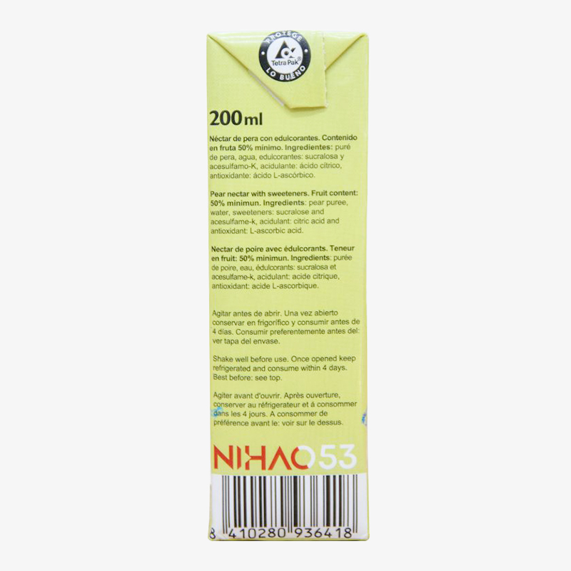 Jugo de Pera 200ml