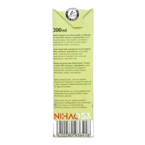 Jugo de Pera 200ml