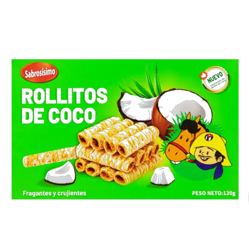 Rollitos de coco