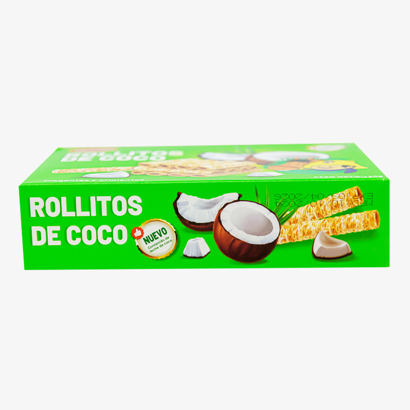 Rollitos de coco