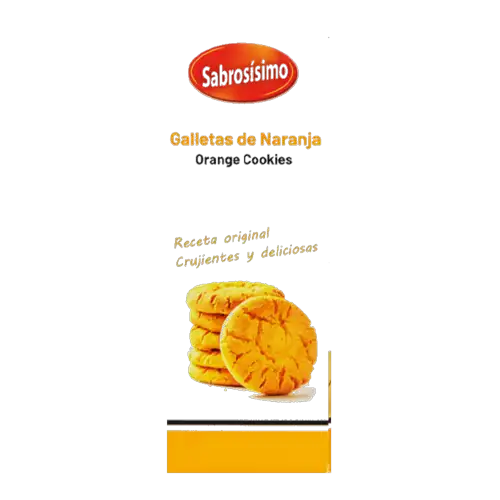Galleta mantequilla sabor naranja