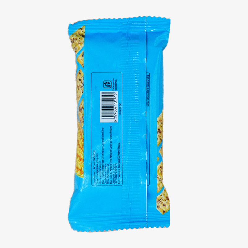 Galletas de soda de sal marina con centeno