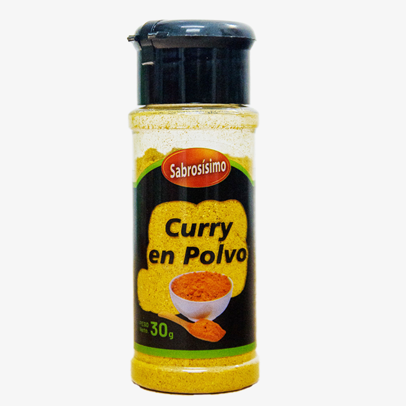 Polvo de curry 30g (pomo)