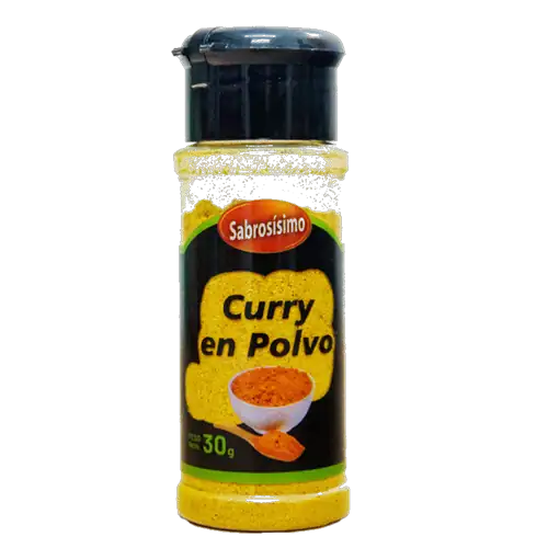 Polvo de curry 30g (pomo)