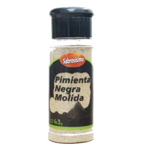 Polvo pimienta negra 43g (pomo)