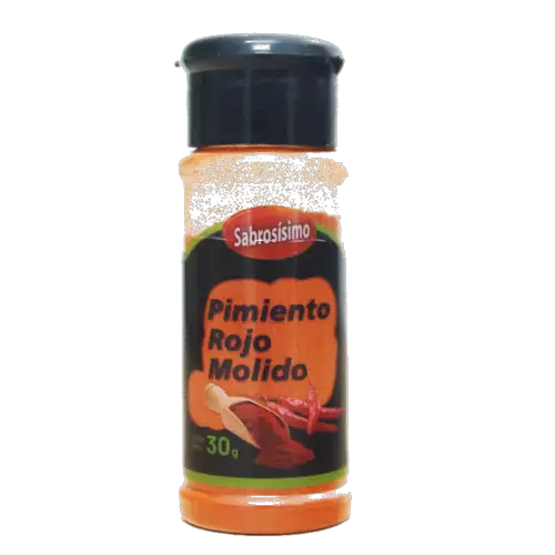 Pimiento rojo polvo 30g (pomo)