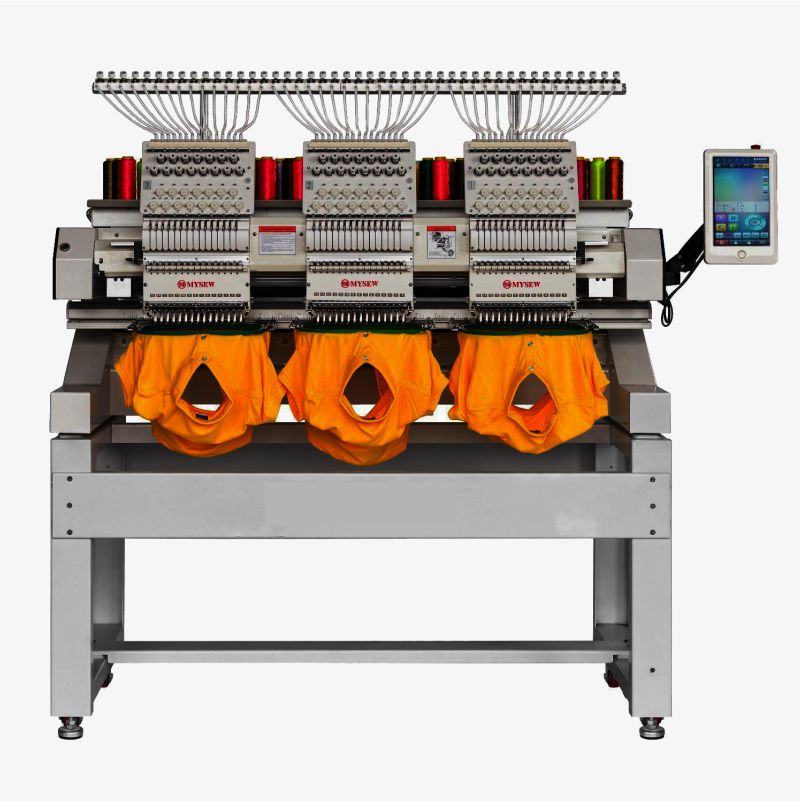 Máquina de bordado digital multifunción de tres cabezales (Model: MBC1503)