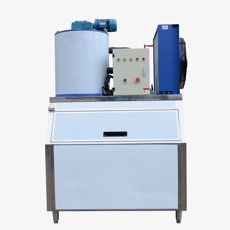 Máquina de hielo tipo copos con capacidad de producción de 300kg/24 hora