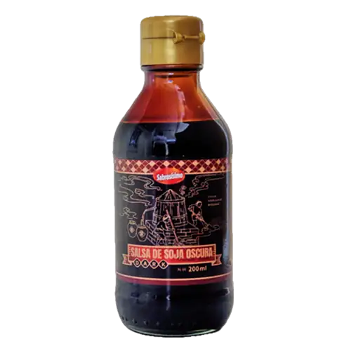 Salsa de soja oscura superior 200ml