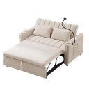 Sofá cama 2 plazas (Blanco)