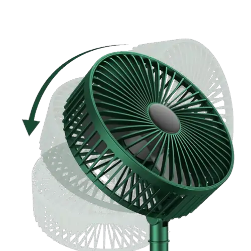 Ventilador portátil de escritorio (recargable)