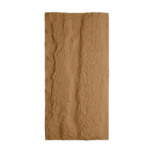 Panel de revestimiento para paredes color terracota