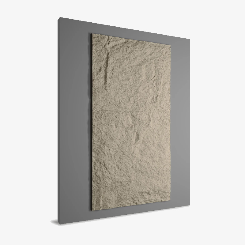 Panel de revestimiento para paredes color crema