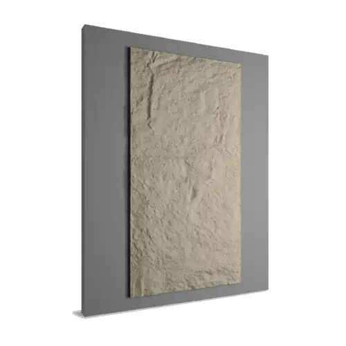 Panel de revestimiento para paredes color crema