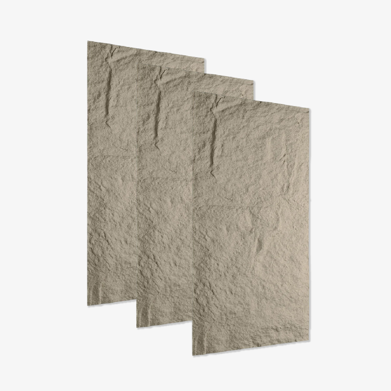Panel de revestimiento para paredes color crema