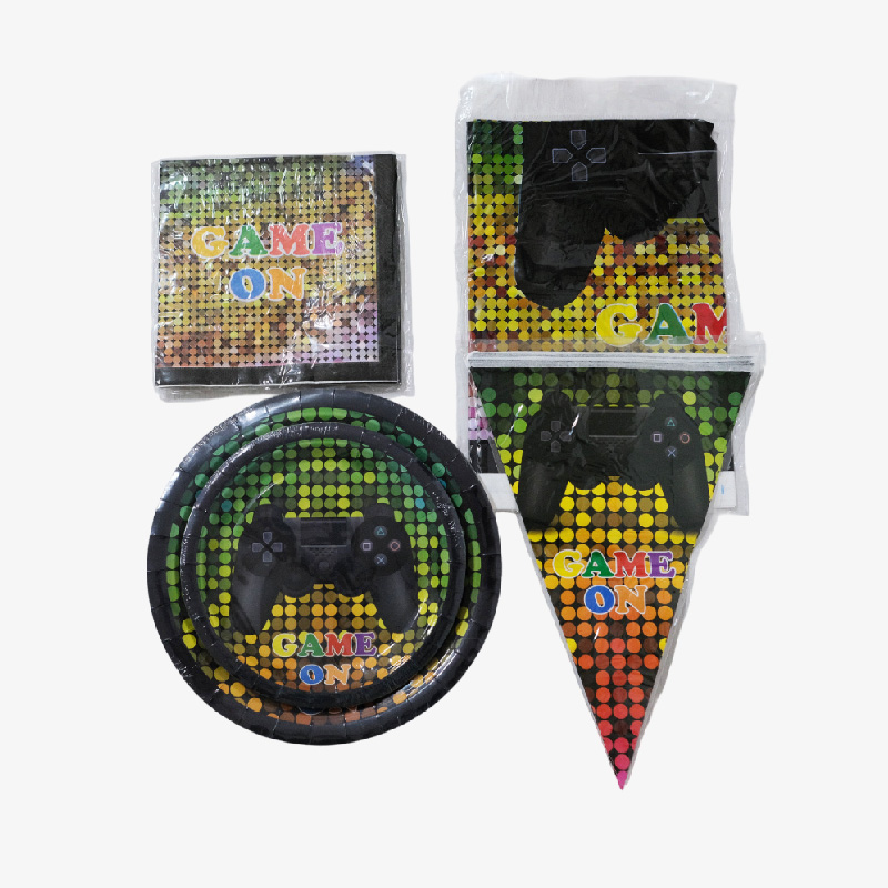 Set de artículos para fiesta (temática nintendo)