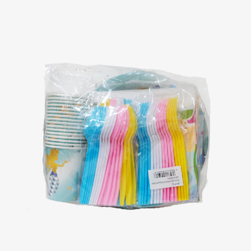 Set de artículos para fiesta (temática Sirenita)