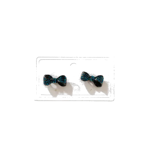 Arete de lazos Turquesa